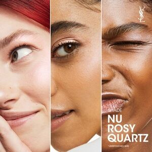 NIB YSL Yves Saint Laurent NU Halo Tint Highlighter in NU Rosy Quartz